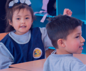 niños aula